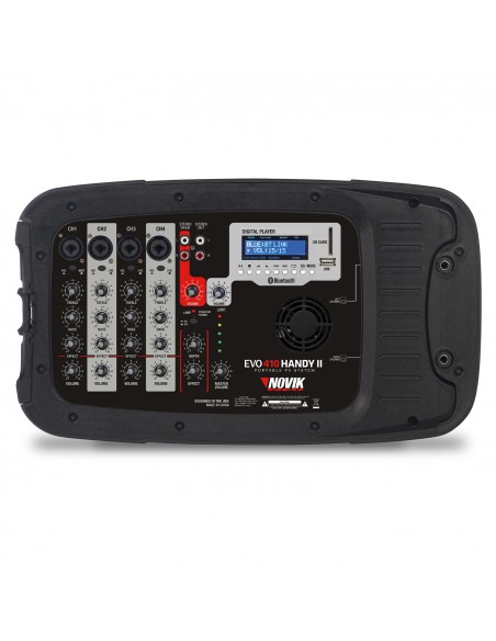 Sistema de Sonido Portátil Novik EVO 410 Handy II 1200W con Mixer Bluetooth