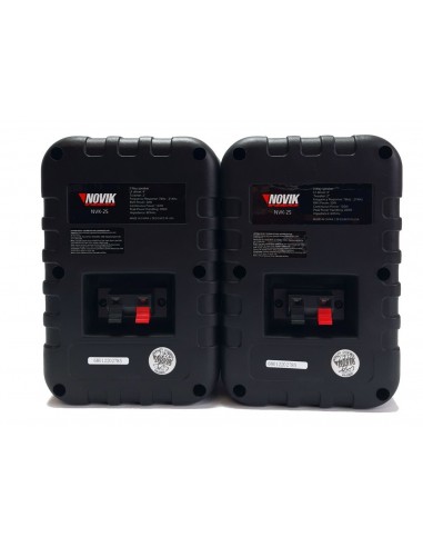 Set x2 Bafles Instalación Comercial NOVIK NVK-25 Pasivos 50W