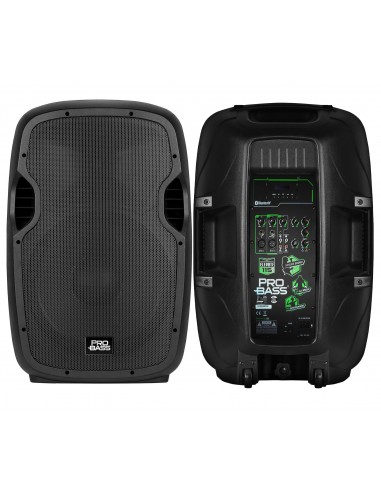 Probass Elevate 115 | Bafle Potenciado 15" Bluetooth | 101dB
