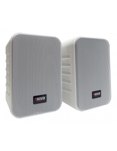 Set x2 Bafles Instalación Comercial NOVIK NVK-25 Pasivos 50W