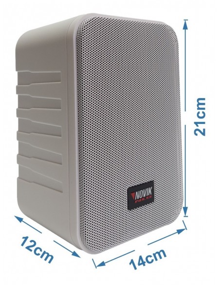 Set x2 Bafles Instalación Comercial NOVIK NVK-25 Pasivos 50W