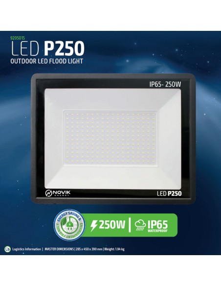 Reflector LED Exterior Novik LED P250 250W | 101dB