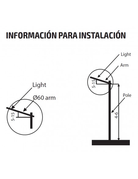 Reflector LED Exterior Novik 250 Potente | Impermeable, Bajo Consumo