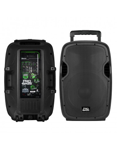 Parlante Portátil PRO BASS 15" 1600W | Bluetooth, Batería y MP3