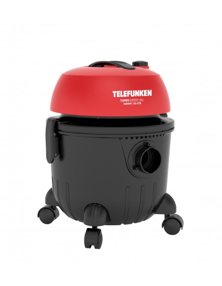 Aspiradora Telefunken Turbo Expert 250 | 25L | 1600W | Húmedo y Seco