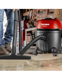 Aspiradora Telefunken Turbo Expert 250 | 25L | 1600W | Húmedo y Seco 2