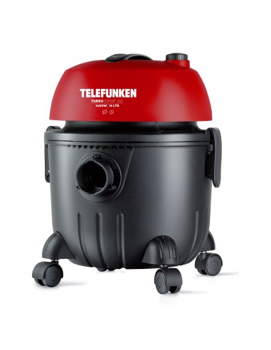 Aspiradora Telefunken Turbo Expert 250 | 25L | 1600W | Húmedo y Seco