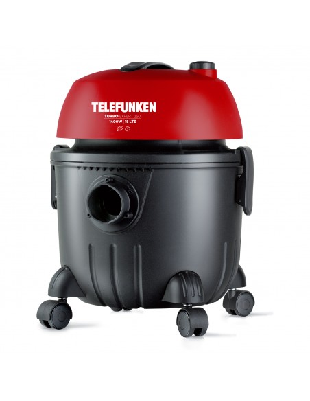 Aspiradora Telefunken Turbo Expert 250 | 25L | 1600W | Húmedo y Seco