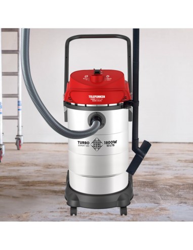Aspiradora Telefunken Turbo Expert 530 53L | Aspira Agua y Polvo
