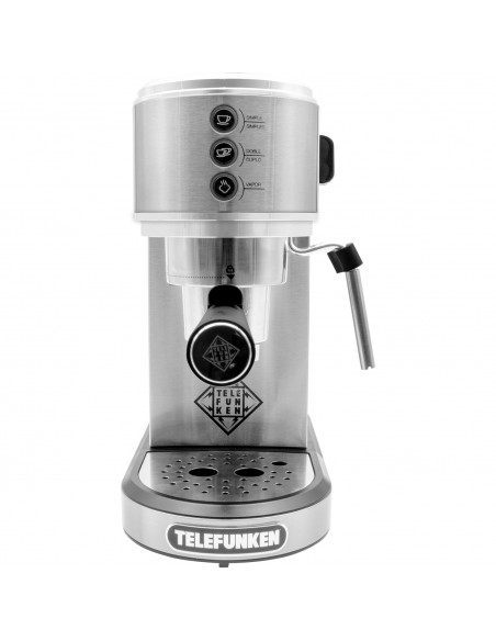 Cafetera Express Telefunken Roma Pro | Apta Café Molido y Cápsulas