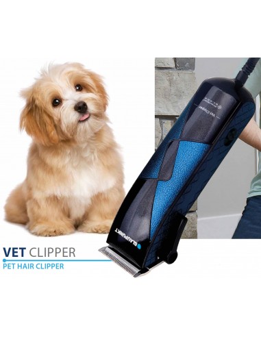 Cortadora de Pelo para Mascotas BLAUPUNKT Vet Clipper Cuchillas Acero Antibacterial