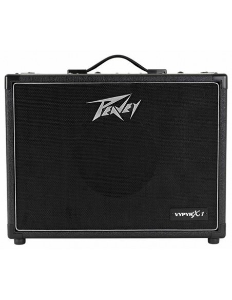 Amplificador de Guitarra y Bajo PEAVEY VYPYR X1 TtransTube Parlante 8" 12 Efectos 30W RMS