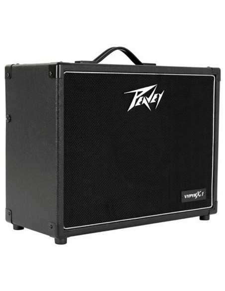 Amplificador de Guitarra y Bajo PEAVEY VYPYR X1 TtransTube Parlante 8" 12 Efectos 30W RMS