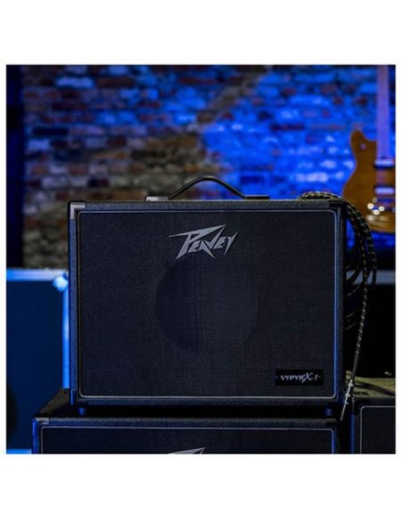 Amplificador de Guitarra y Bajo PEAVEY VYPYR X1 TtransTube Parlante 8" 12 Efectos 30W RMS