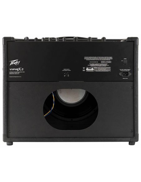 Amplificador de Guitarra y Bajo PEAVEY VYPYR X2 TransTube Bluetooth Parlante 12" 26 Efectos 60W RMS