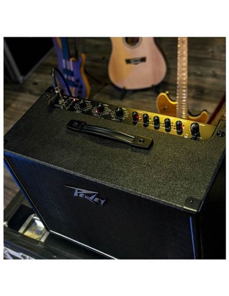 Amplificador de Guitarra y Bajo PEAVEY VYPYR X2 TransTube Bluetooth Parlante 12" 26 Efectos 60W RMS