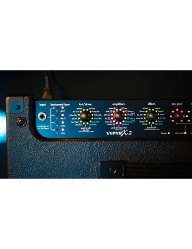 Amplificador de Guitarra y Bajo PEAVEY VYPYR X2 TransTube Bluetooth Parlante 12" 26 Efectos 60W RMS