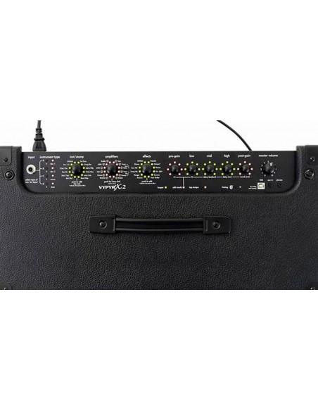 Amplificador de Guitarra y Bajo PEAVEY VYPYR X2 TransTube Bluetooth Parlante 12" 26 Efectos 60W RMS