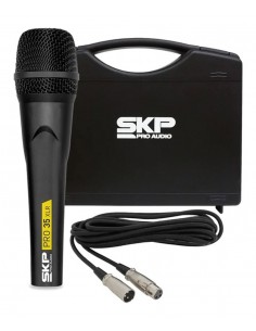 Micrófono SKP PRO-35 XLR Dinámico Cardioide | 101dB 2