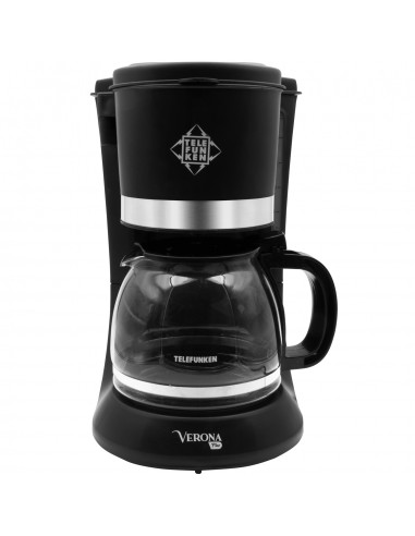 Cafetera Telefunken Verona Plus 1.2L | Filtro Permanente y Antigoteo