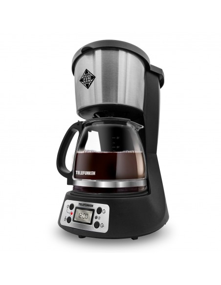 Cafetera Eléctrica Telefunken Venezia 1.5L | Hasta 12 Tazas