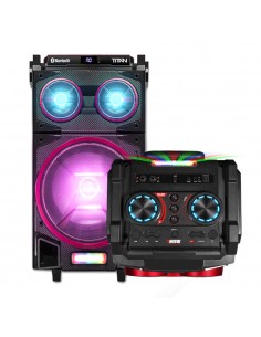 Bafle Portátil Novik Titan Bluetooth 10" con Batería | 101dB