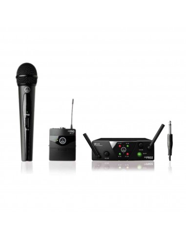 Micrófono Inalámbrico AKG WMS40 Dual Banda ISM2/3 | 101dB