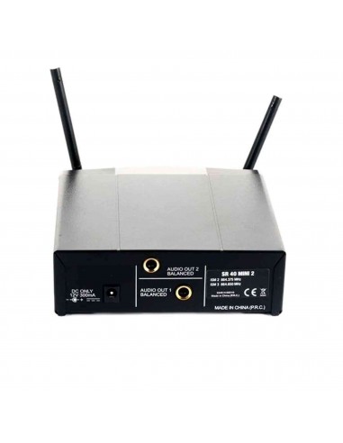 Micrófono Inalámbrico AKG WMS40 Dual Banda ISM2/3 | 101dB