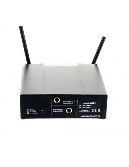 Micrófono Inalámbrico AKG WMS40 Dual Banda ISM2/3 | 101dB