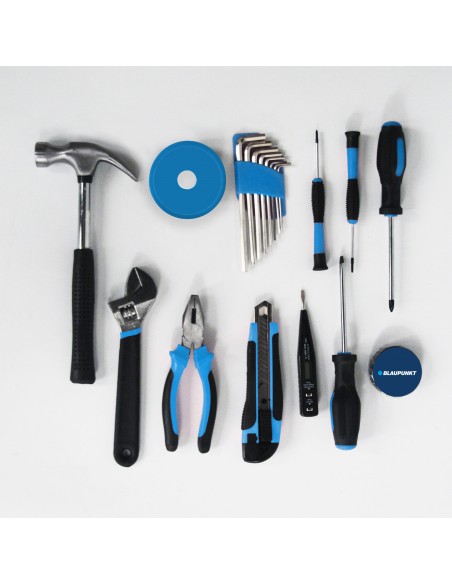Kit de Herramientas Blaupunkt Powerkit 200 | 20 Piezas Prácticas | 101dB