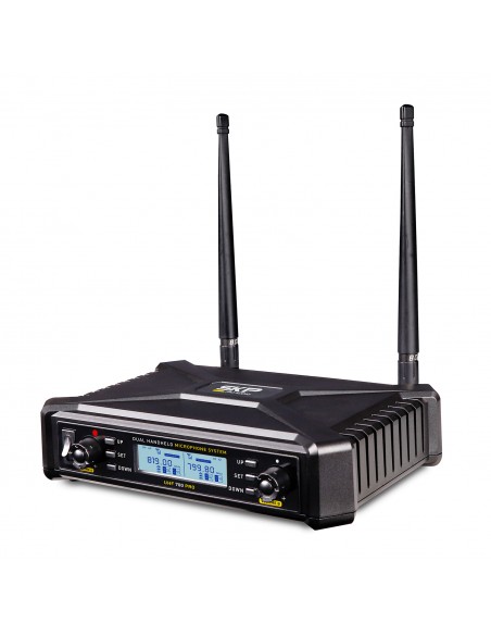 Set Micrófonos Inalámbricos SKP UHF-700 Pro 300 Canales | 101dB