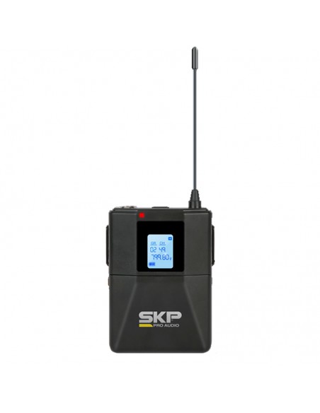 Set Micrófonos Inalámbricos SKP UHF-700 Pro 300 Canales | 101dB
