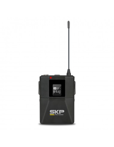 Set Micrófono Inalámbrico SKP UHF-400D de Mano