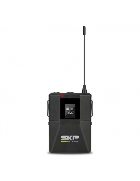Set Micrófono Inalámbrico SKP UHF-400D de Mano
