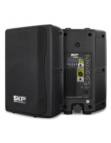 Bafle Potenciado SKP SK-1PX Bluetooth TWS Woofer 8" 3 Canales 100W RMS