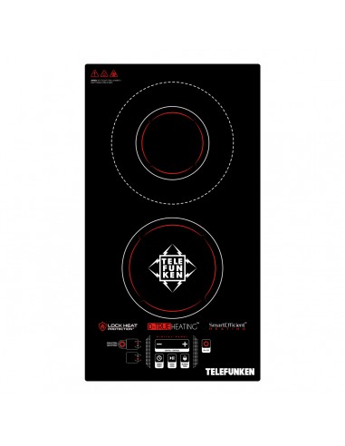 Anafe Vitrocerámico Telefunken AV2040 2 Hornallas | Empotrable