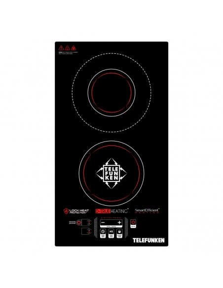 Anafe Vitrocerámico Telefunken AV2040 2 Hornallas | Empotrable