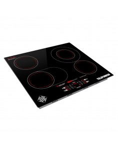 Anafe Eléctrico Empotrable Telefunken | 4 Hornallas | Vitrocerámico