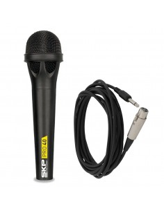 Micrófono SKP PRO-40 Dinámico Cardioide con Cable | 101dB 2