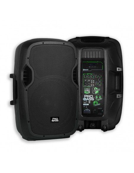 Probass Elevate 115 | Bafle Potenciado 15" Bluetooth | 101dB