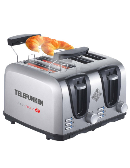 Tostadora Telefunken EasyToast-PRO | 4 Tostadas