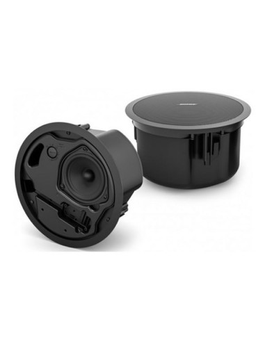 Set x2 Parlantes Instalación Comercial BOSE FreeSpace FS4CE Empotrar Embutir Techo Parlante 4,5" 40W RMS Negros