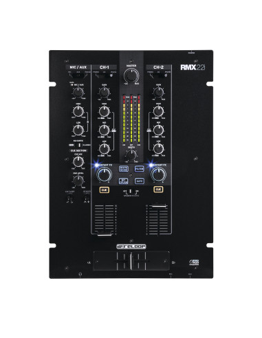 Mezcladora DJ Digital Reloop RMX-22i de 2+1 Canales Mixer Dj con