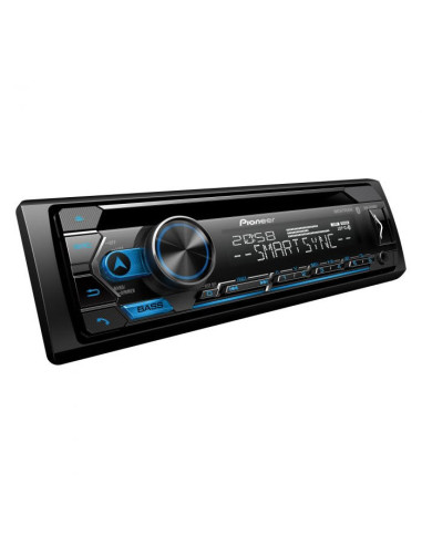  CAMECHO Radio estéreo de coche DIN individual con reproductor  de CD, reproductor de DVD Bluetooth para automóvil, receptor de audio FM,  reproductor de MP3, compatible con entrada de tarjeta USB/SD, entrada