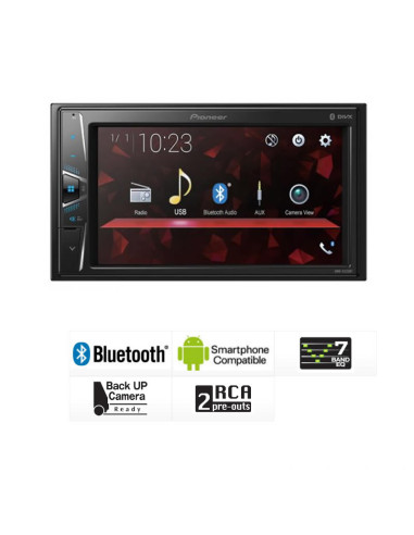Reproductor AV Multimedia Pioneer DMH-G225BT Bluetooth Audio Car Pantalla Táctil 6,2" USB MP3