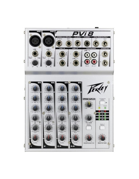 Consola Peavey PVI-8 Estudio Pasiva 8 Canales | 101dB