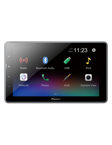 Pioneer DMH-AF555BT | Stereo Bluetooth Auto 9" Flotante | 101dB