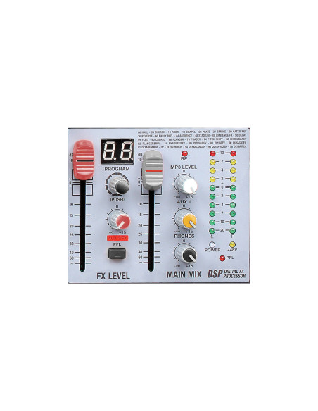 Mixer Novik NVK 802FX 8 Canales con FX y USB | 101dB