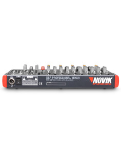 Mixer Novik NVK 802FX 8 Canales con FX y USB | 101dB 2