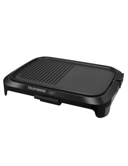 Parrilla Eléctrica Telefunken 1600W | Grill 1600W | Cocción Saludable y Rápida